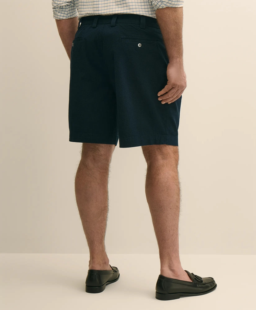 Big & Tall Cotton Seersucker Shorts | Brooks Brothers for sale