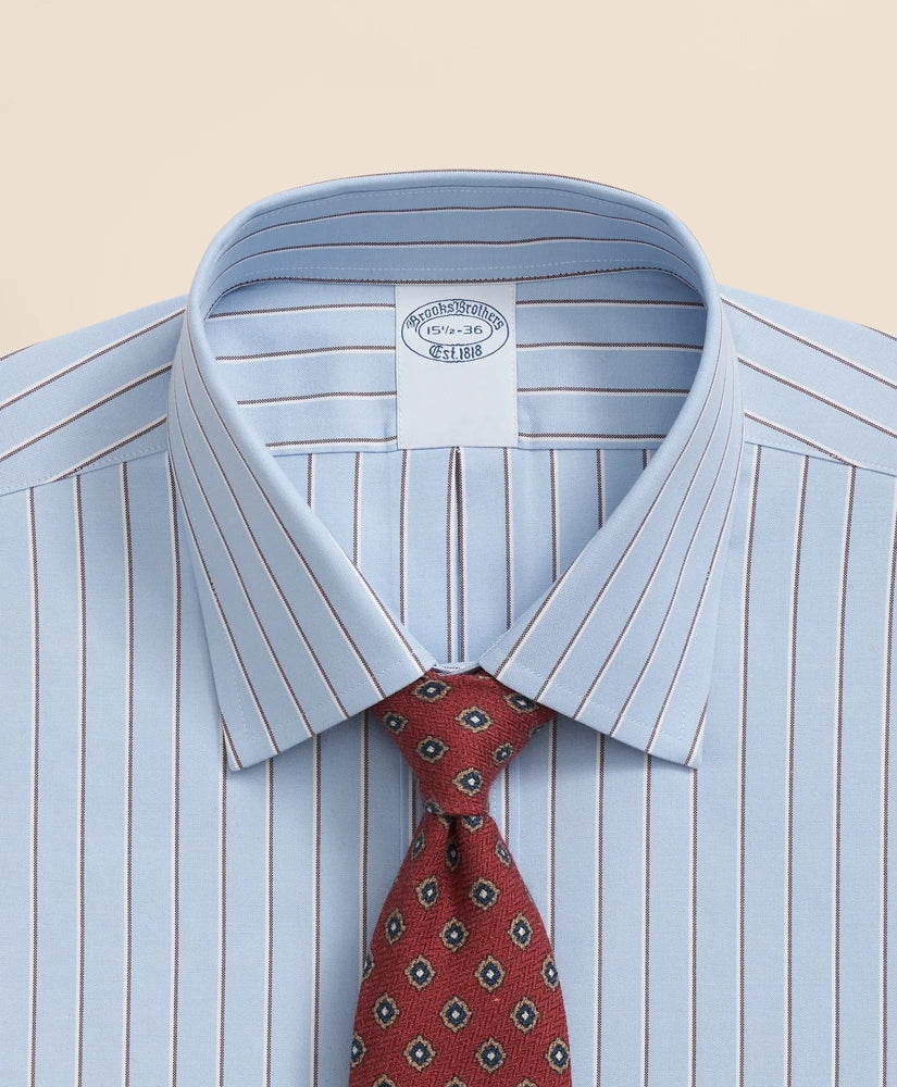 Stretch Supima® Cotton Non-Iron Pinpoint Oxford Ainsley Collar Dress Shirt | Brooks Brothers discount