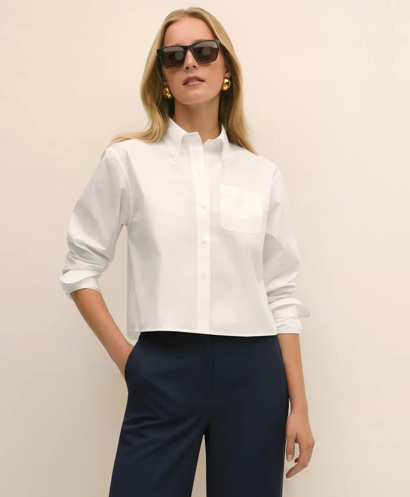 The Cropped Button-Down Shirt | Brooks Brothers for sale