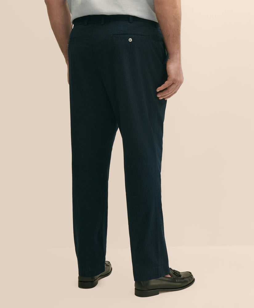 Big & Tall Cotton Seersucker Pants | Brooks Brothers sale