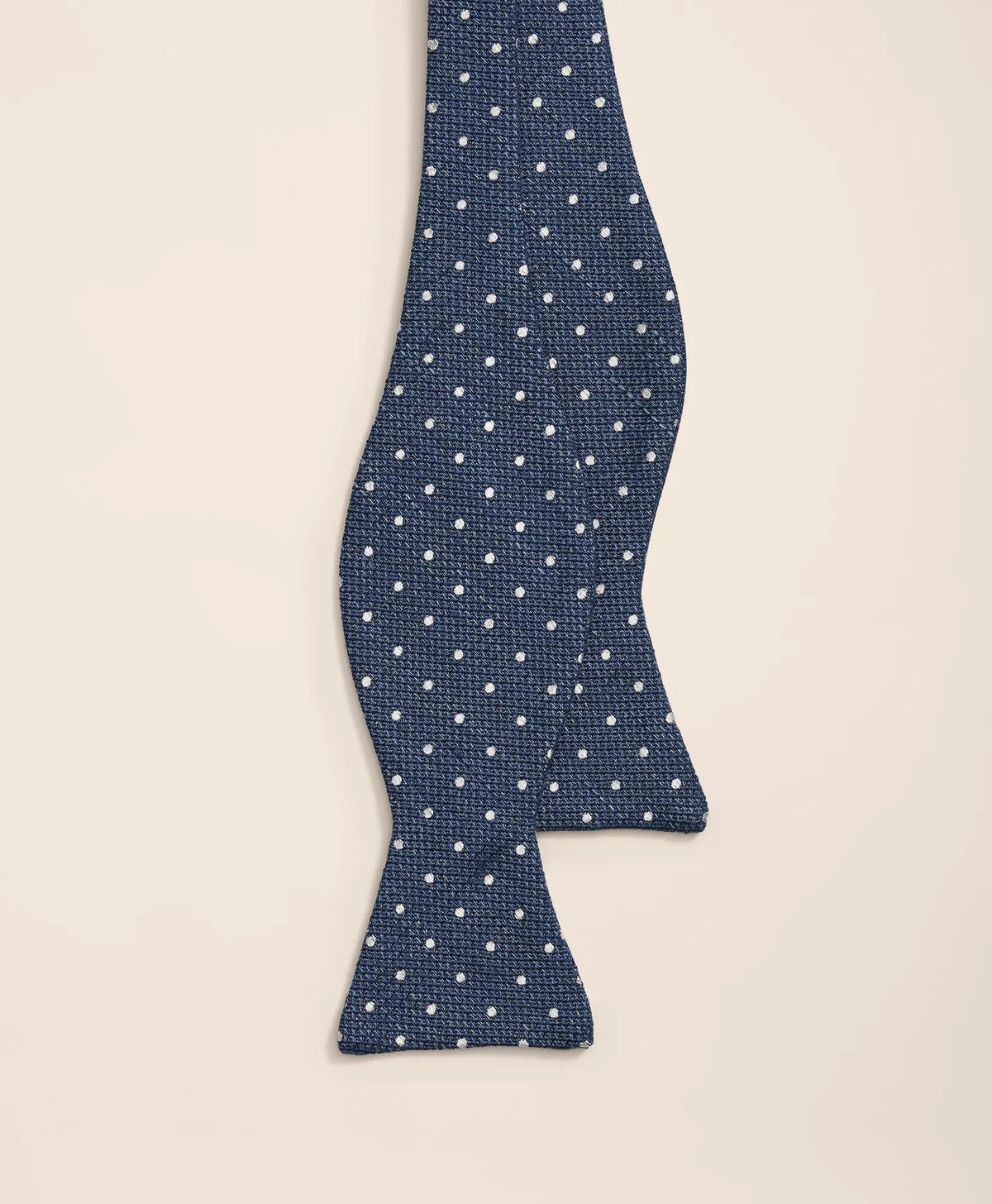 Silk-Linen Mini Dot Bow Tie | Brooks Brothers sale