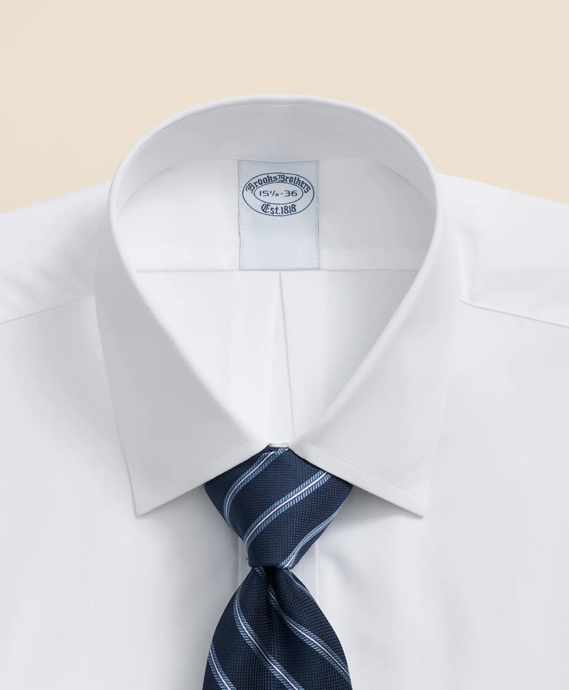 Pure Supima® Cotton Regular-Finish Ainsley Collar, Dress Shirt | Brooks Brothers sale