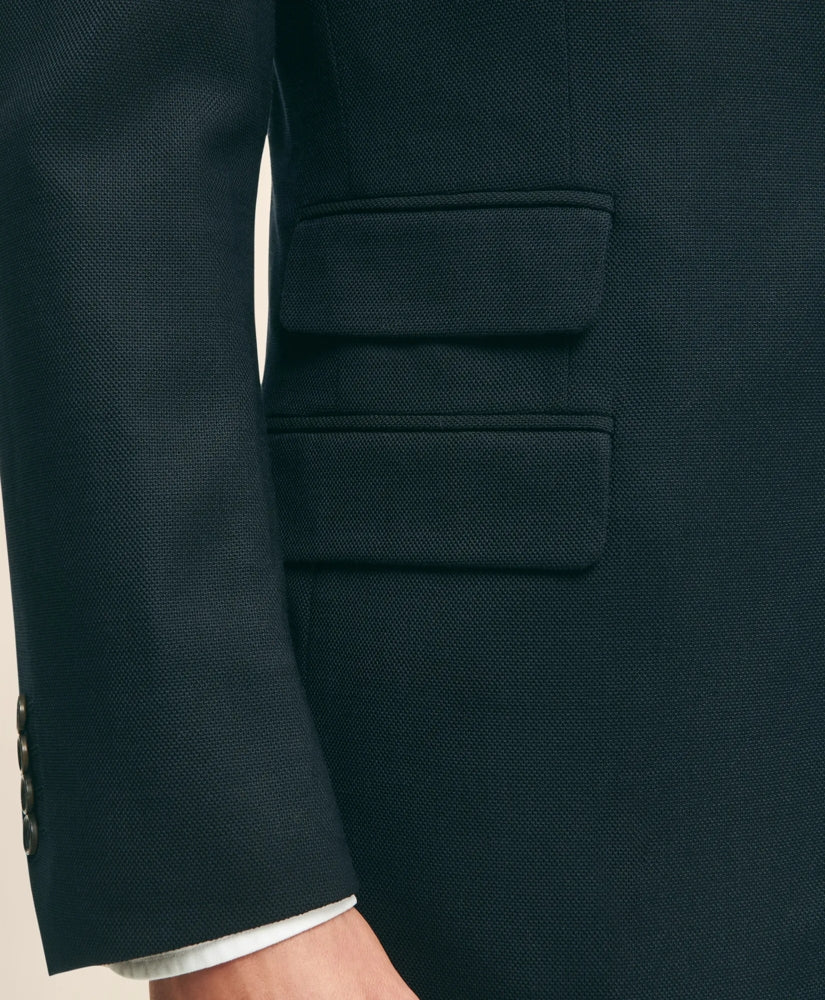 Traditional Fit Stretch Wool Hopsack Blazer | Brooks Brothers discount