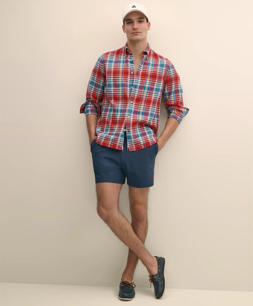 5" Stretch Swim Trunks | Brooks Brothers sale