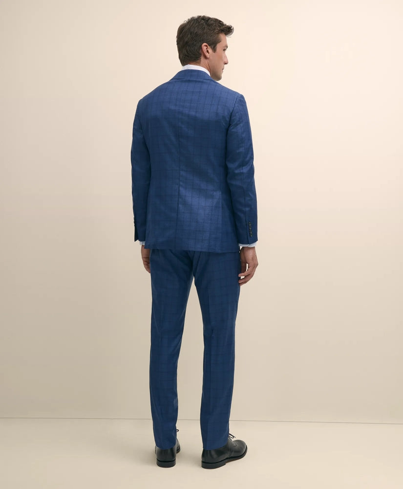American-Made Slim Fit Multi Checked 1818 Suit | Brooks Brothers discount