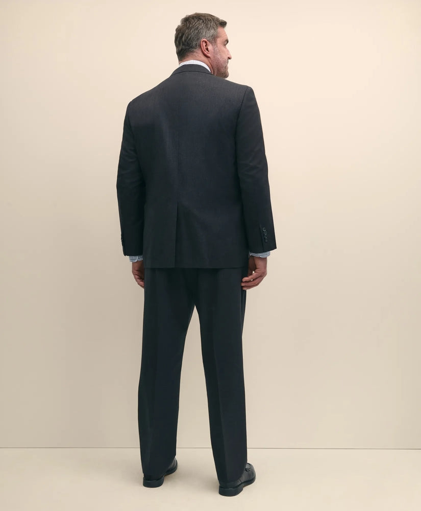 Big & Tall Stretch Wool Two-Button 1818 Suit | Brooks Brothers on sale