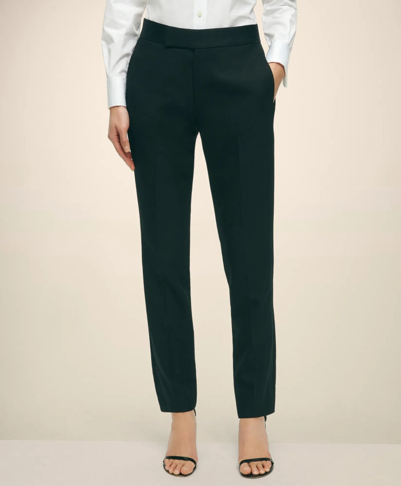 Black Fleece Tuxedo Pants in Wool | Brooks Brothers discount