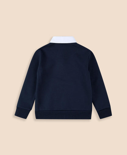 Boys Cotton-Blend Rugby Sweatshirt | Brooks Brothers outlet