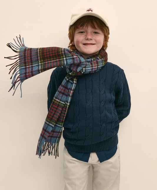 Boys Cotton Cable Sweater | Brooks Brothers online