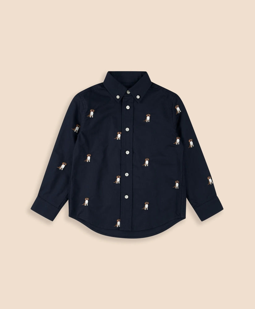 Boys Cotton Oxford Sport Shirt | Brooks Brothers outlet