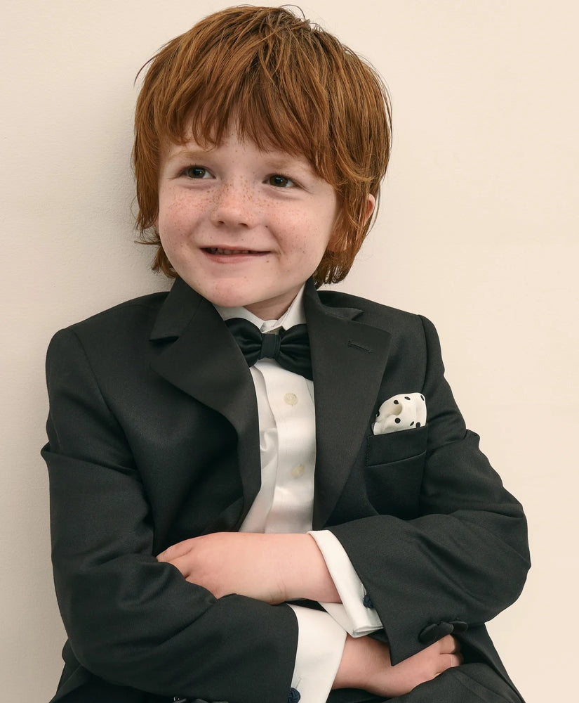 Boys Junior One-Button Tuxedo Jacket | Brooks Brothers on sale