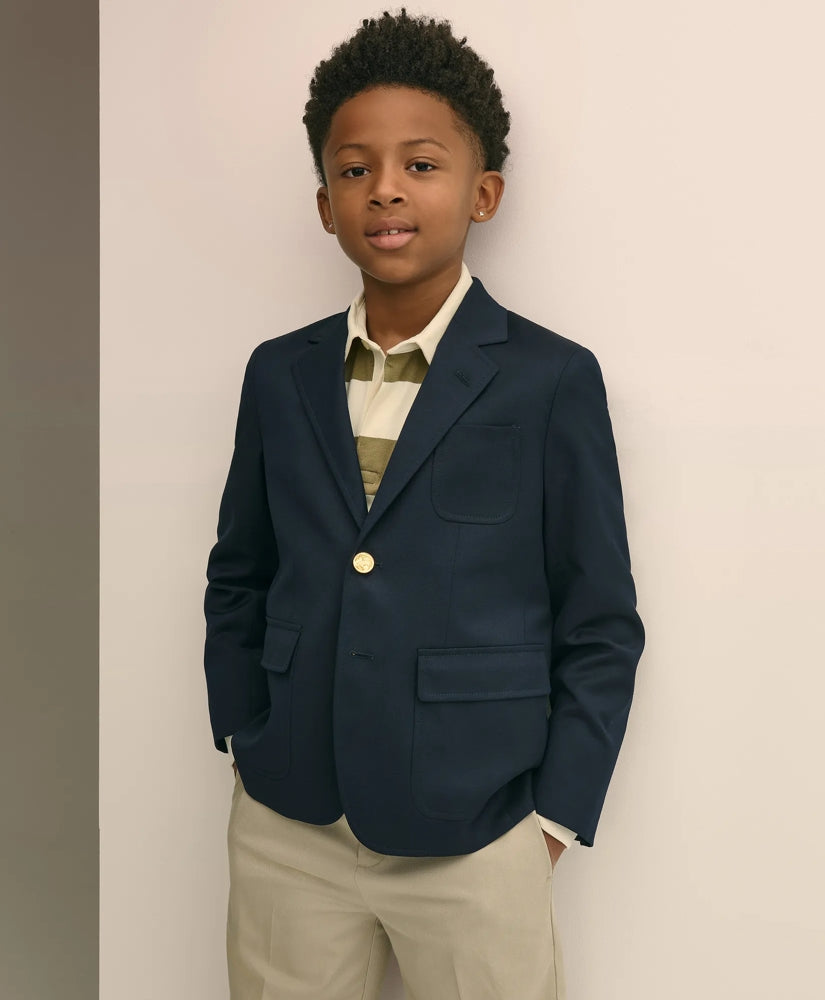 Boys Junior Two Button Blazer | Brooks Brothers discount
