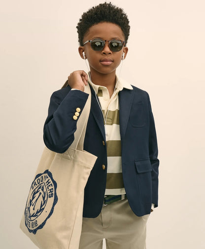 Boys Junior Two Button Blazer | Brooks Brothers discount