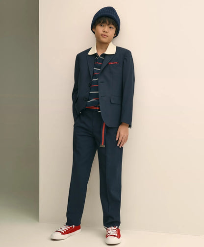 Boys Junior Two-Button Wool Suit Jacket | Brooks Brothers online shop