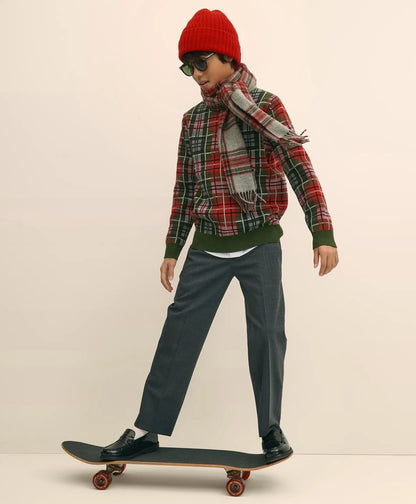 Boys Junior Wool-Blend Trousers | Brooks Brothers outlet