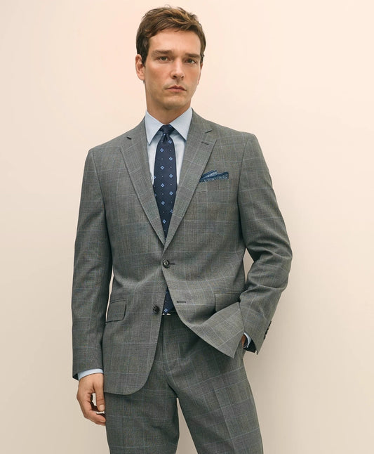 Brooks Brothers Explorer Collection Classic Fit Wool Check Suit Jacket | Brooks Brothers on sale