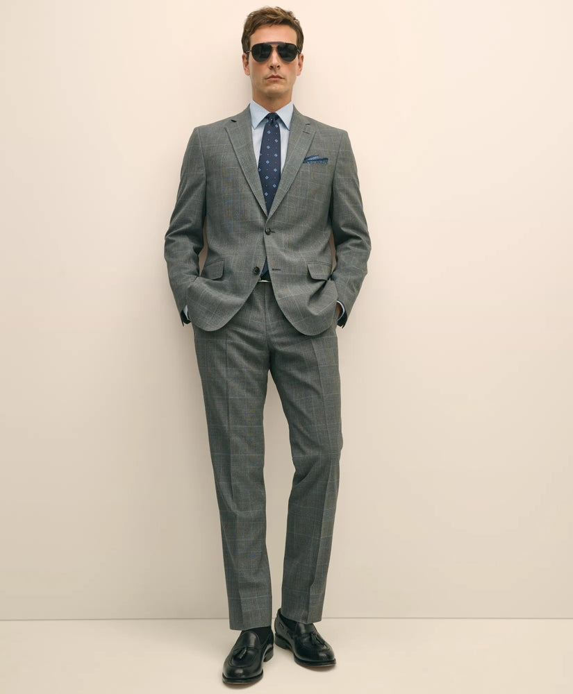 Brooks Brothers Explorer Collection Classic Fit Wool Check Suit Jacket | Brooks Brothers on sale