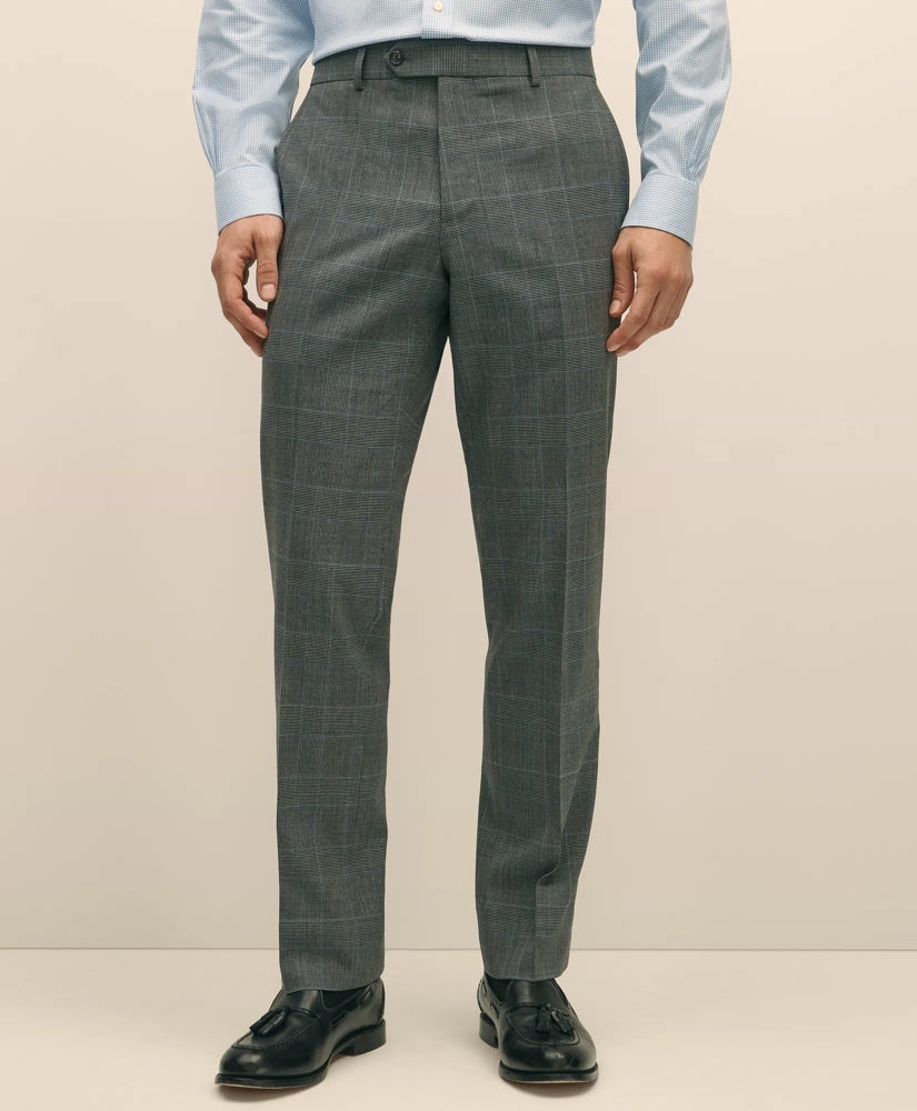 Brooks Brothers Explorer Collection Classic Fit Wool Check Suit Pants | Brooks Brothers for sale