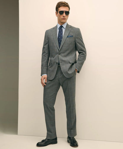 Brooks Brothers Explorer Collection Classic Fit Wool Check Suit Pants | Brooks Brothers for sale