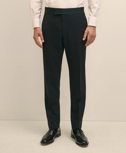 Brooks Brothers Explorer Collection Classic Fit Wool Tuxedo Pants | Brooks Brothers online