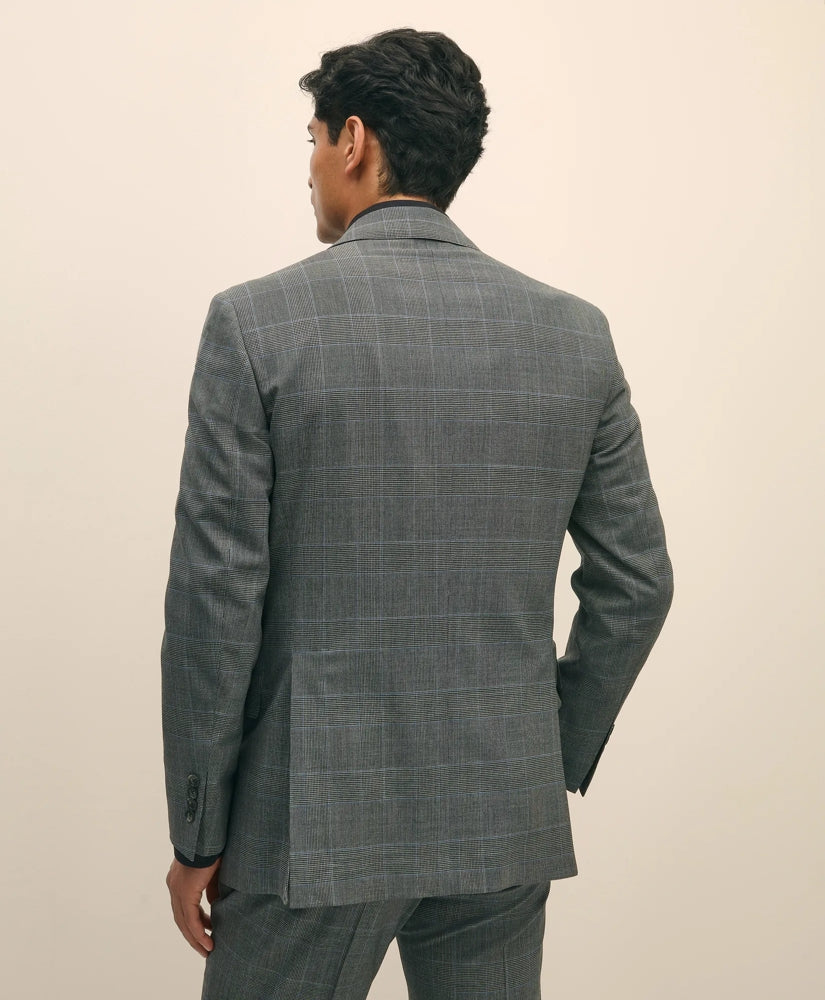 Brooks Brothers Explorer Collection Slim Fit Wool Check Suit Jacket | Brooks Brothers discount