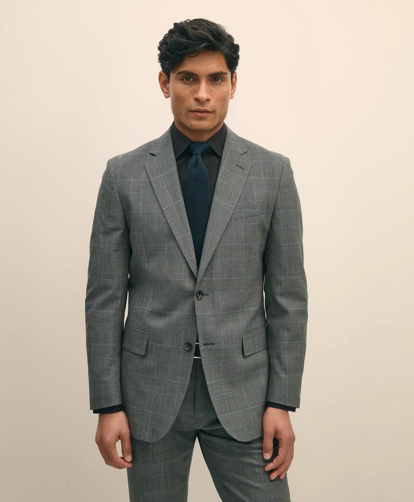 Brooks Brothers Explorer Collection Slim Fit Wool Check Suit Jacket | Brooks Brothers discount