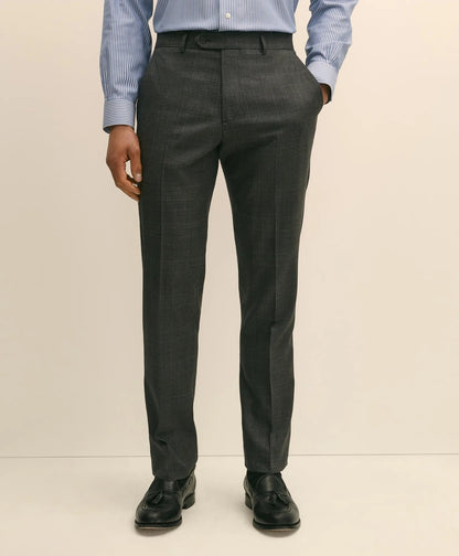 Brooks Brothers Explorer Collection Slim Fit Wool Overcheck Suit Pants | Brooks Brothers outlet