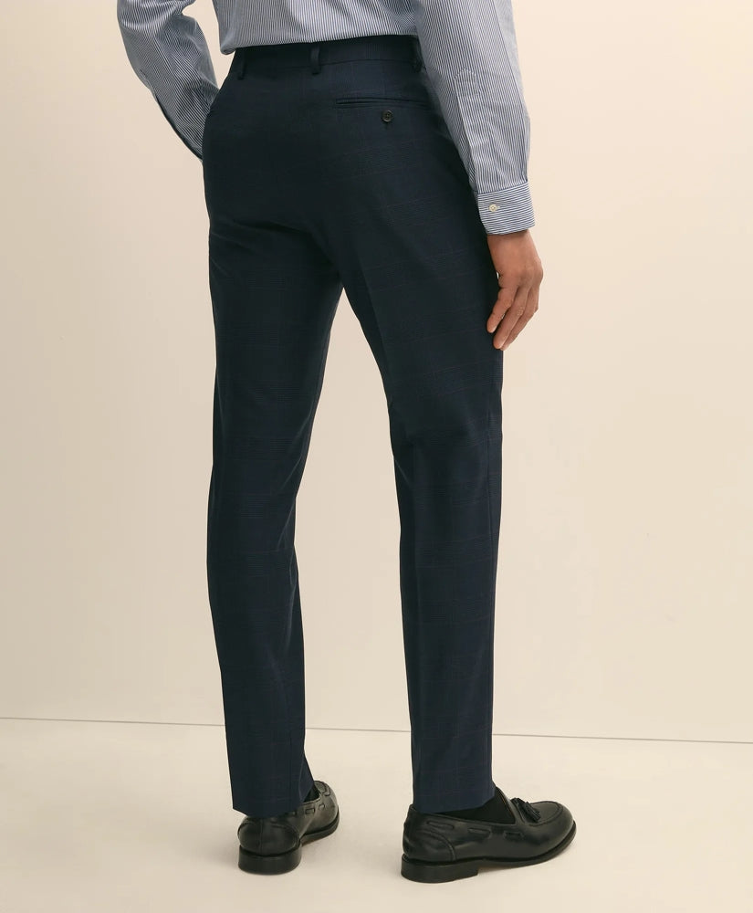Brooks Brothers Explorer Collection Slim Fit Wool Overcheck Suit Pants | Brooks Brothers discount