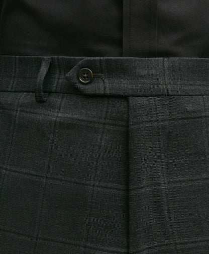 Brooks Brothers Explorer Collection Slim Fit Wool Windowpane Suit Pants | Brooks Brothers discount