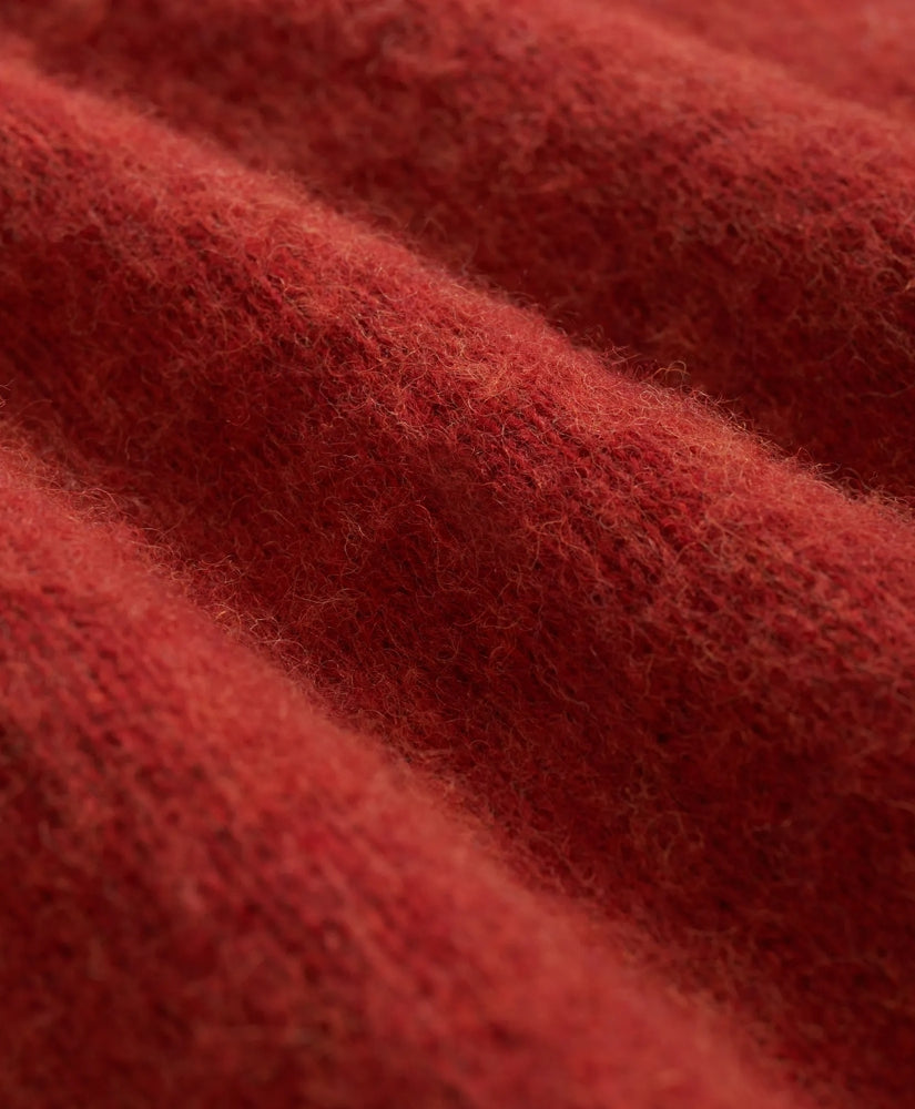 Brushed Wool Crewneck Sweater | Brooks Brothers sale