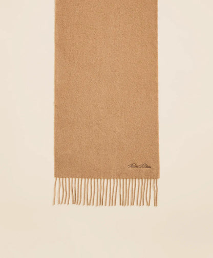 Camel Hair Fringed Scarf | Brooks Brothers outlet