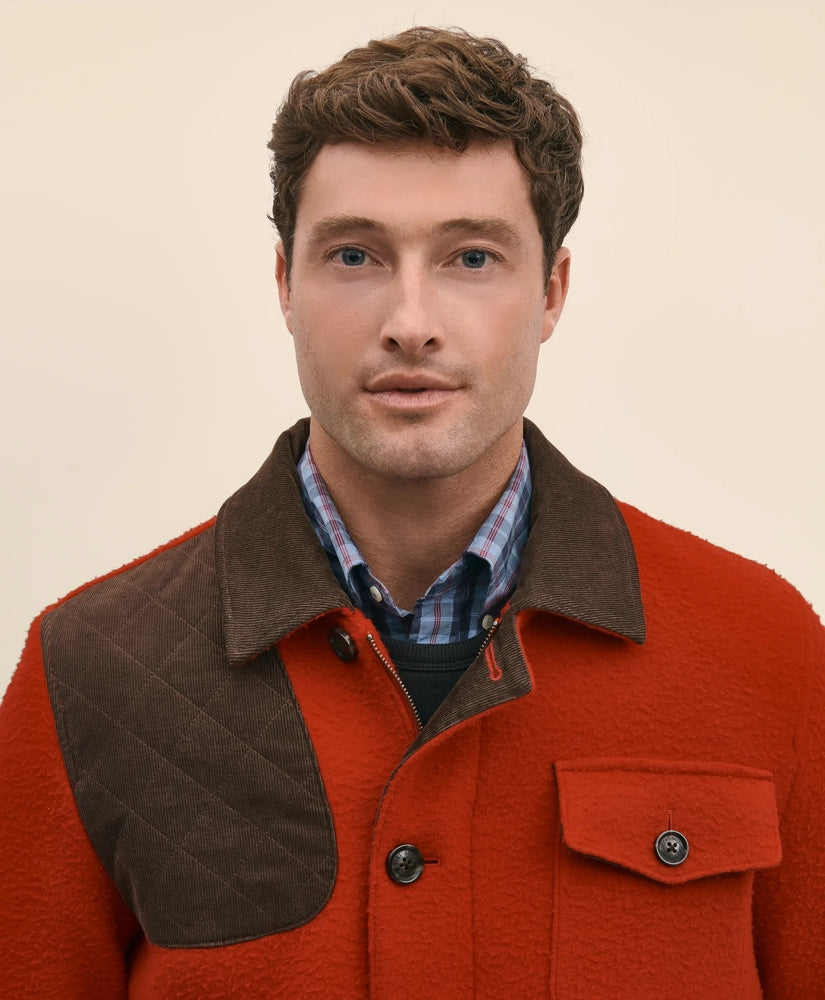 Casentino Wool-Blend Hunting Jacket | Brooks Brothers for sale