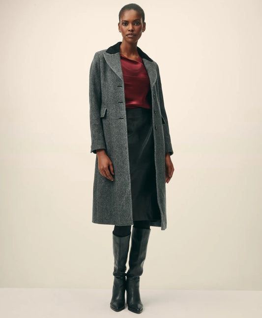 Chesterfield Coat in Wool Blend | Brooks Brothers on sale