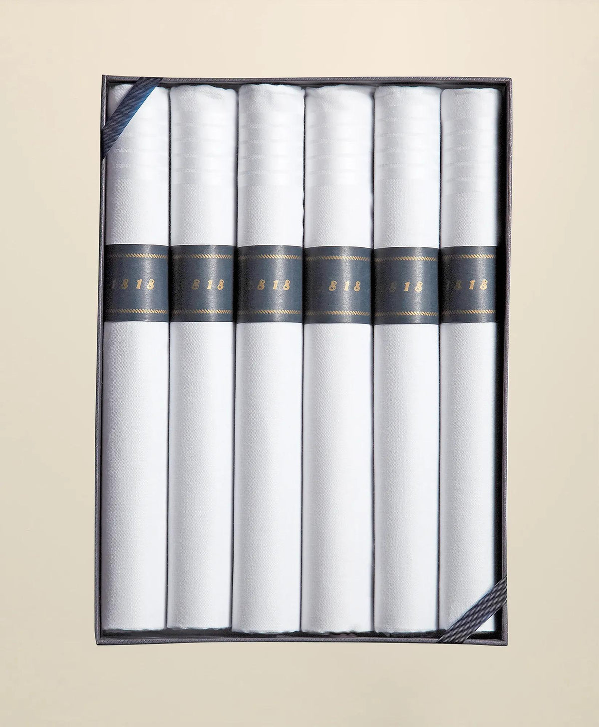 Cigar-Rolled Handkerchiefs-Set of 6 | Brooks Brothers for sale
