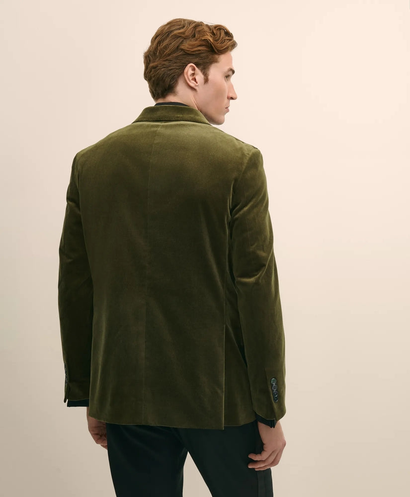 Classic Fit 1818 Velvet Dinner Jacket | Brooks Brothers online shop