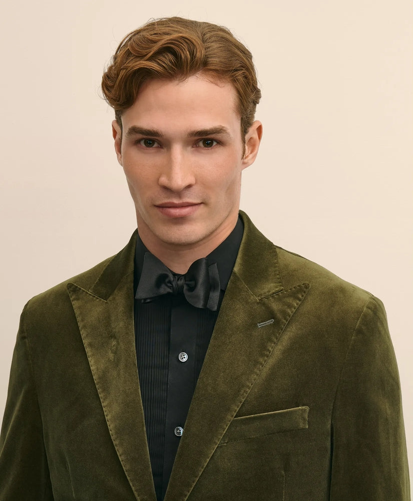 Classic Fit 1818 Velvet Dinner Jacket | Brooks Brothers online shop