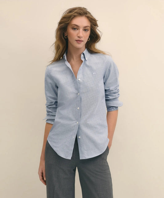Classic-Fit Cotton Oxford Shirt | Brooks Brothers for sale