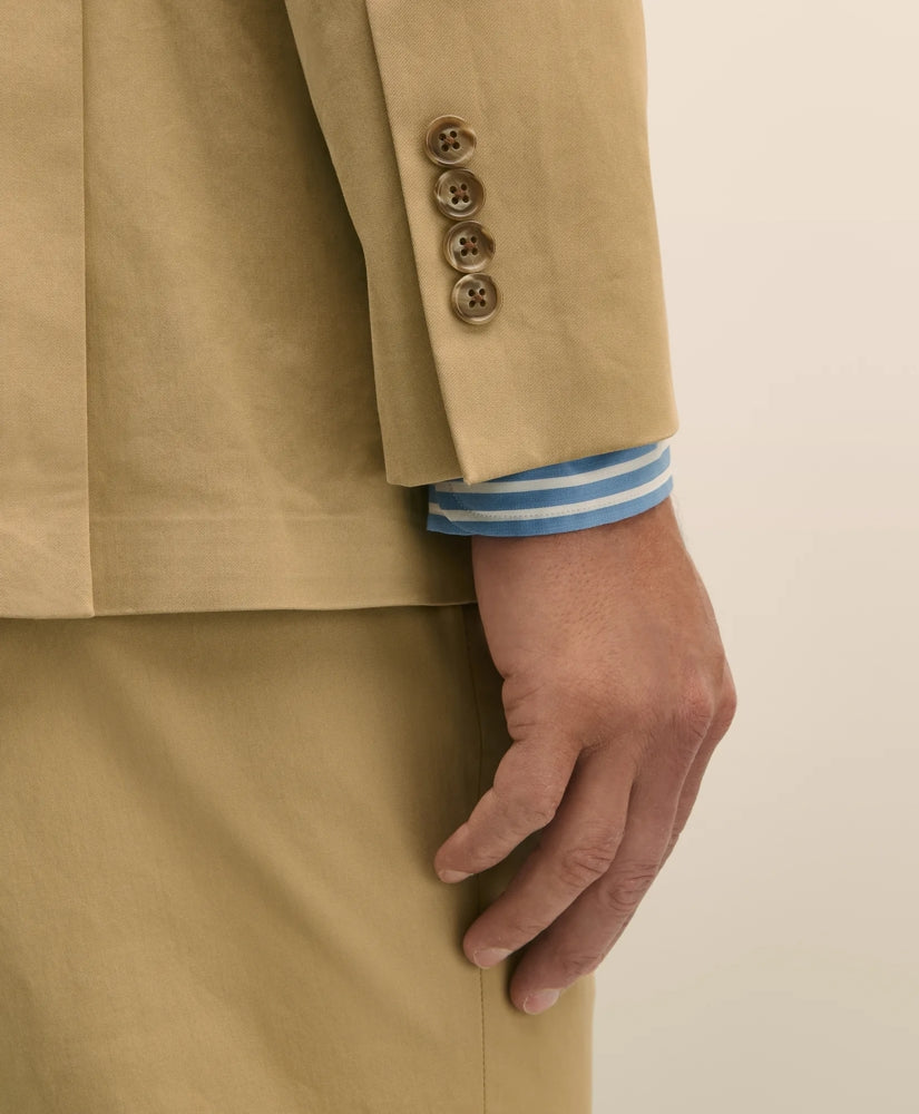 Classic Fit Stretch Cotton Twill Suit Jacket | Brooks Brothers on sale
