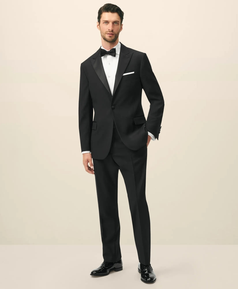 Classic Fit Wool 1818 Peak Lapel Tuxedo | Brooks Brothers discount