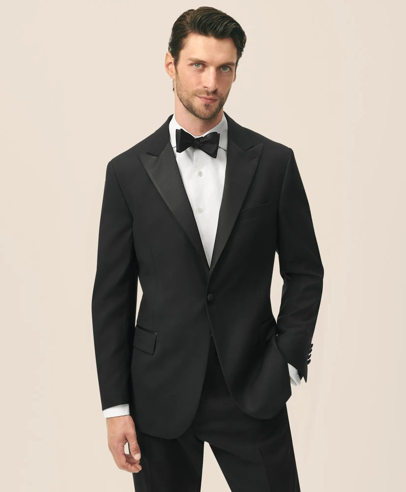 Classic Fit Wool 1818 Peak Lapel Tuxedo | Brooks Brothers discount