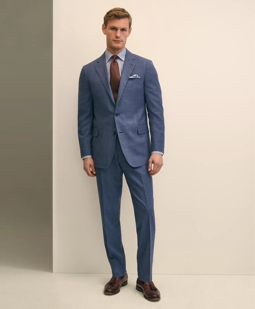Classic Fit Wool Check 1818 Suit | Brooks Brothers for sale