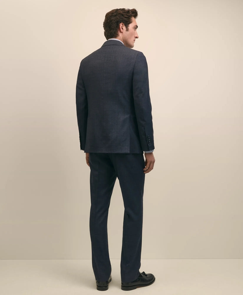 Classic Fit Wool Check 1818 Suit | Brooks Brothers online