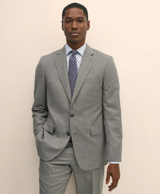 Classic Fit Wool Mini Houndstooth 1818 Suit | Brooks Brothers for sale