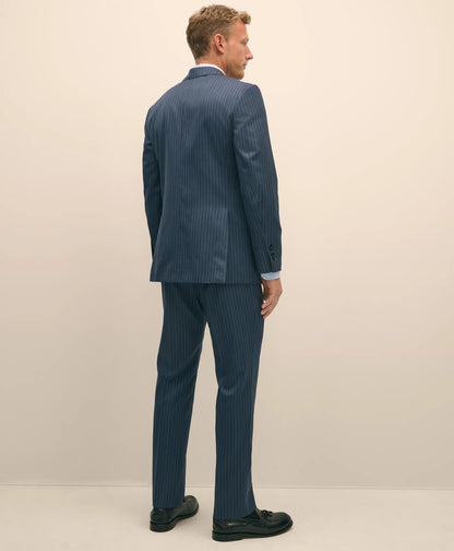Classic Fit Wool Pinstripe 1818 Suit | Brooks Brothers on sale