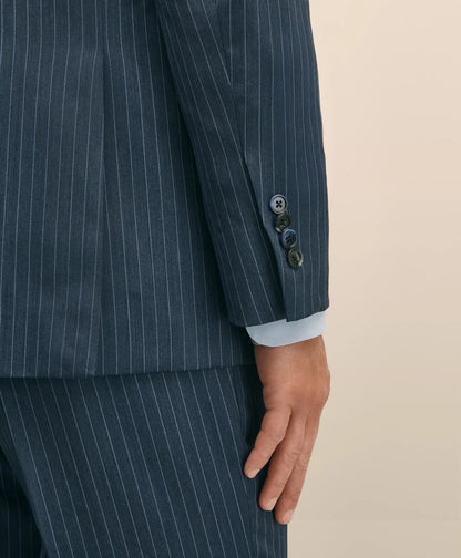 Classic Fit Wool Pinstripe 1818 Suit | Brooks Brothers on sale
