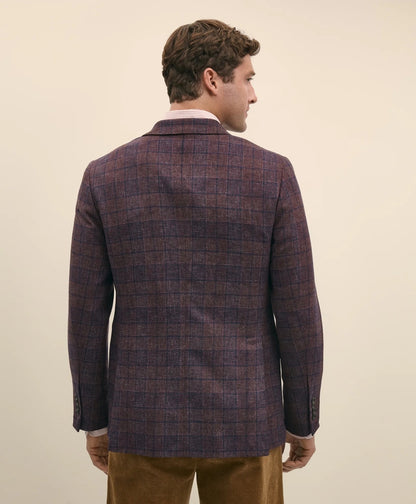 Classic Fit Wool Flannel Plaid Sport Coat | Brooks Brothers sale