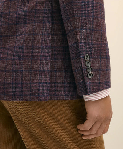 Classic Fit Wool Flannel Plaid Sport Coat | Brooks Brothers sale