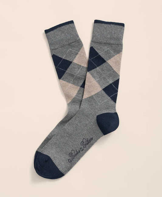 Cotton Blend Argyle Socks | Brooks Brothers outlet