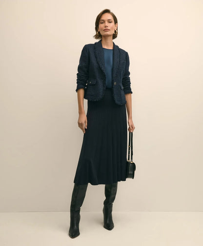 Fringed Boucle Jacket | Brooks Brothers outlet