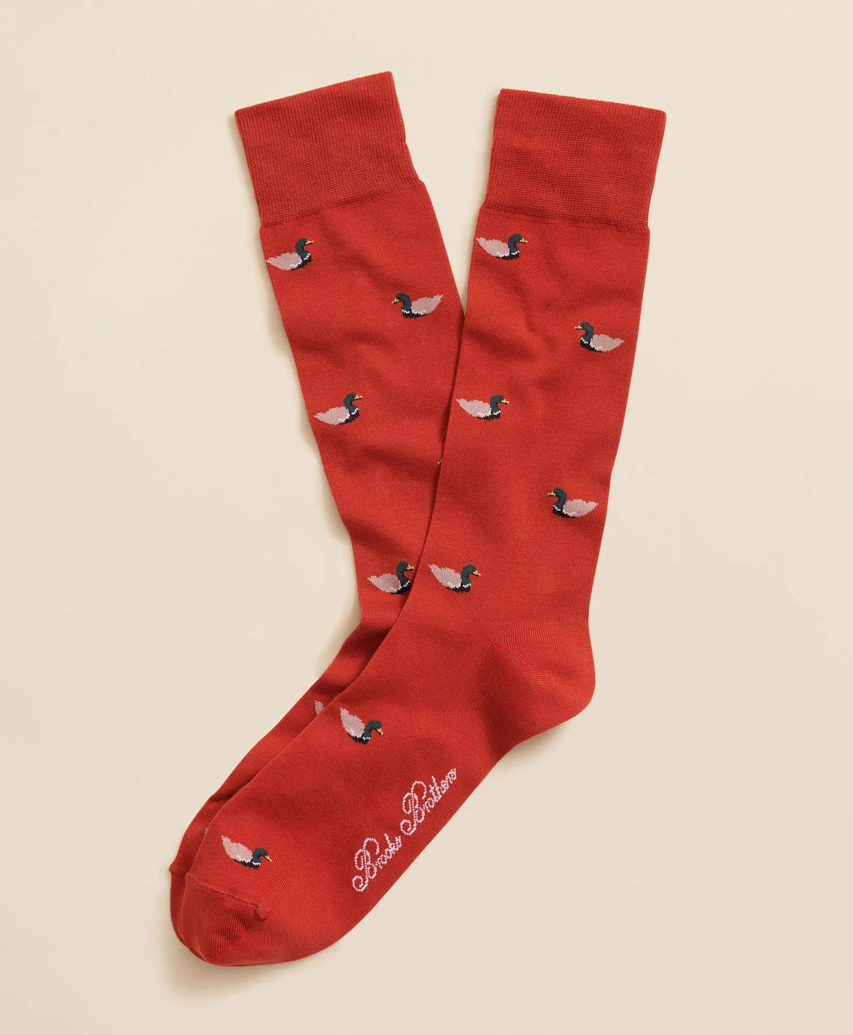 Cotton-Blend Mallard Socks | Brooks Brothers outlet